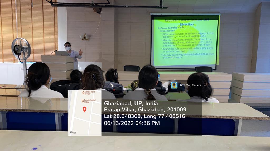SantoshUniv's tweet image. Glimpses of our first class of value added course titled "Cross Sectional Anatomy in Medical Imaging and Diagnosis" organized by the Department of Anatomy at Santosh Medical College, Ghaziabad ( Delhi NCR).
#SantoshDeemedToBeUniversity #Healthcare #ValueAddedCourse #Anatomy