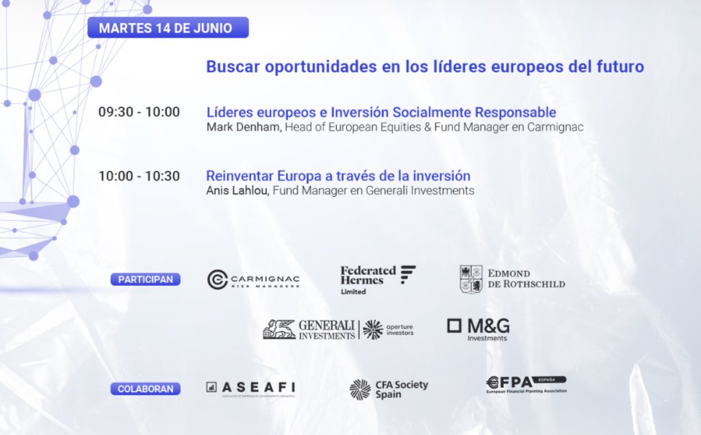 finect's tweet photo. 🇪🇺 Hoy en #FinectBIOS, 2 ideas de inversión para invertir en Europa
📈 ¿Es la GRAN OPORTUNIDAD a largo plazo para invertir en 2022?
🔴 Ver en directo ⬇️
https://t.co/0dJTPj3pb8 https://t.co/udAlUMco8E