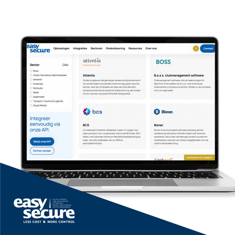 In den letzten Jahren haben wir uns intensiv mit der Integration von Partnern in unsere Cloud-Plattform beschäftigt.

Und das mit Erfolg!

Deshalb stellen wir jetzt vor:
Der EasySecure-Marktplatz
           👇
de.easysecure.com/integrations