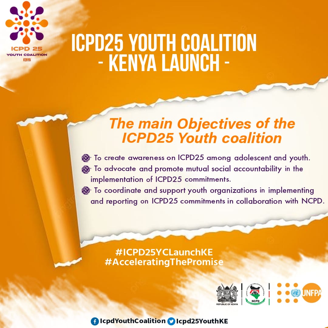 Oayouthkenya's tweet photo. We are grateful for having been in the journey from inception  since 2019 in the run up to #ICPD25 #NairobiSummit. Launch of @Icpd25YouthKE marks  beginning of an eventful  journey to #2030.

'When you walk with others you go far' 
#Acceleratethepromise https://t.co/gbUcXbvSwN