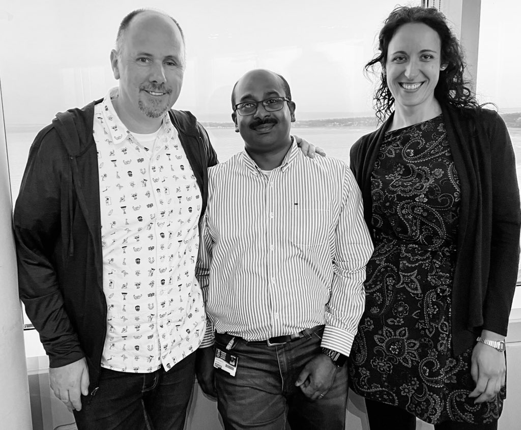ara_anderson's tweet photo. Having a great time hanging out with @SwanseaUniMaths #mathonco crew @GibinPowathil and @noemi_picco #SWAMBA22 https://t.co/u4DgJz12gk