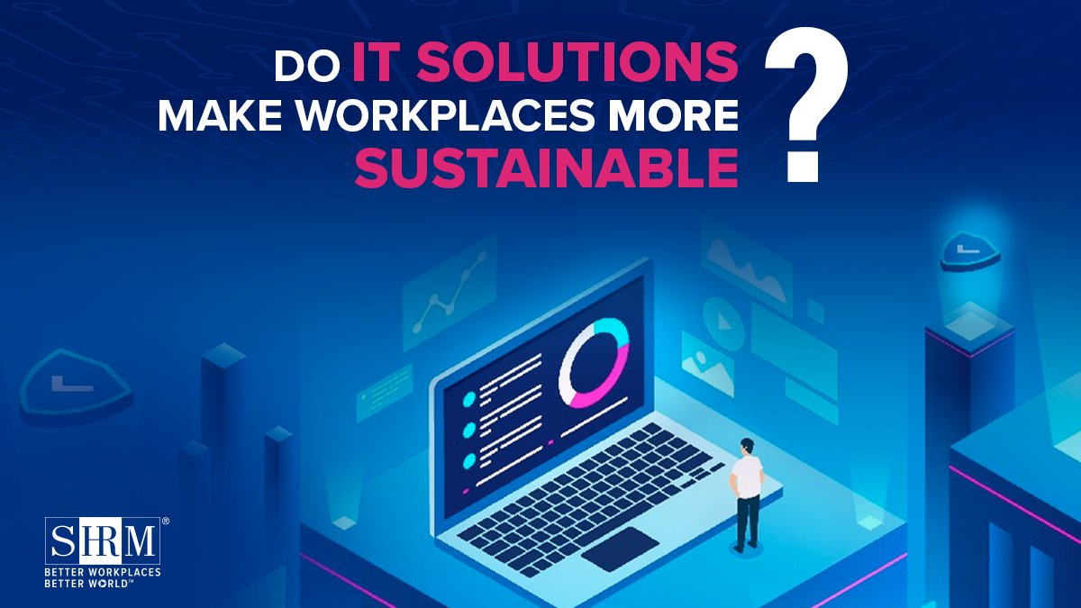 AchalKhanna1's tweet photo. IT solutions make HR systems more efficient. They innovate workplaces by providing customized data analysis tools and employee development programs without compromising ESG goals.

Technology and humanity rebuild sustainability.
 
#SHRM #Sustainability https://t.co/S3knRcXpmY