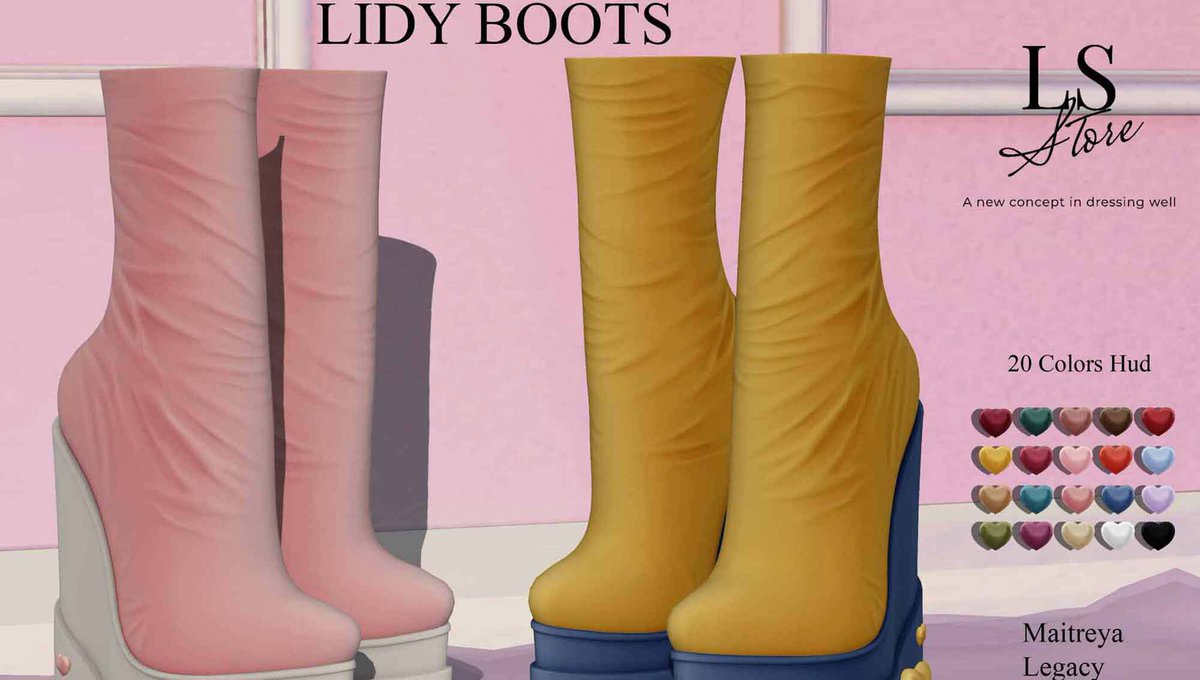 MediaSL1's tweet photo. LS STORE. LIDY BOOTS – NEW
✔️ #SecondLife ✔️ #MediaSl ✔️ #SL
⭐ join https://t.co/AaO41oZ8bz Discord: https://t.co/S8R6esljwl

 #bestsecondlife #LSSTORE #NewSL #Secondlife #secondlifefashion #SL #slblogging

https://t.co/QCoRnKXgQN https://t.co/Xfe6aeER41