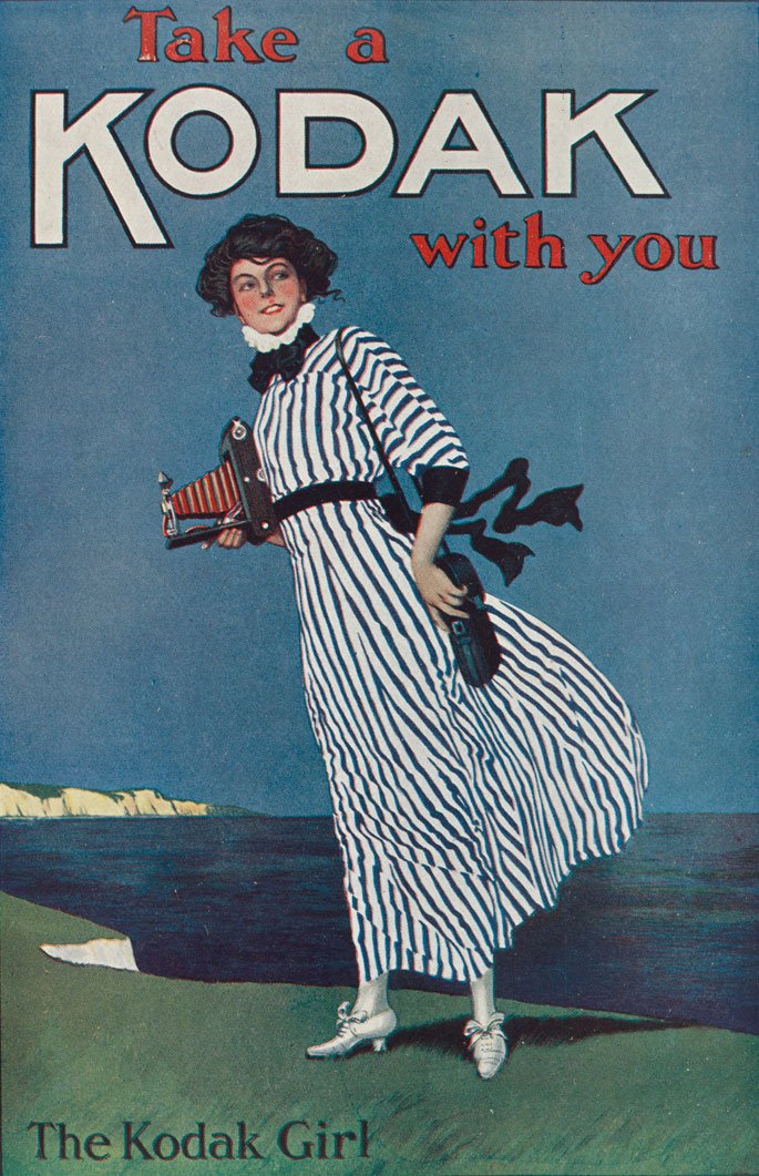 PrincessHamira's tweet photo. Back to summer dresses...I have long admired the chic style of the Kodak girl in her striped frock and white shoes (posted a couple of years ago about her dress). No apologies for sharing her image again this sunny morning. More here: https://t.co/LLex0GJx1C https://t.co/grSbC0x1JP
