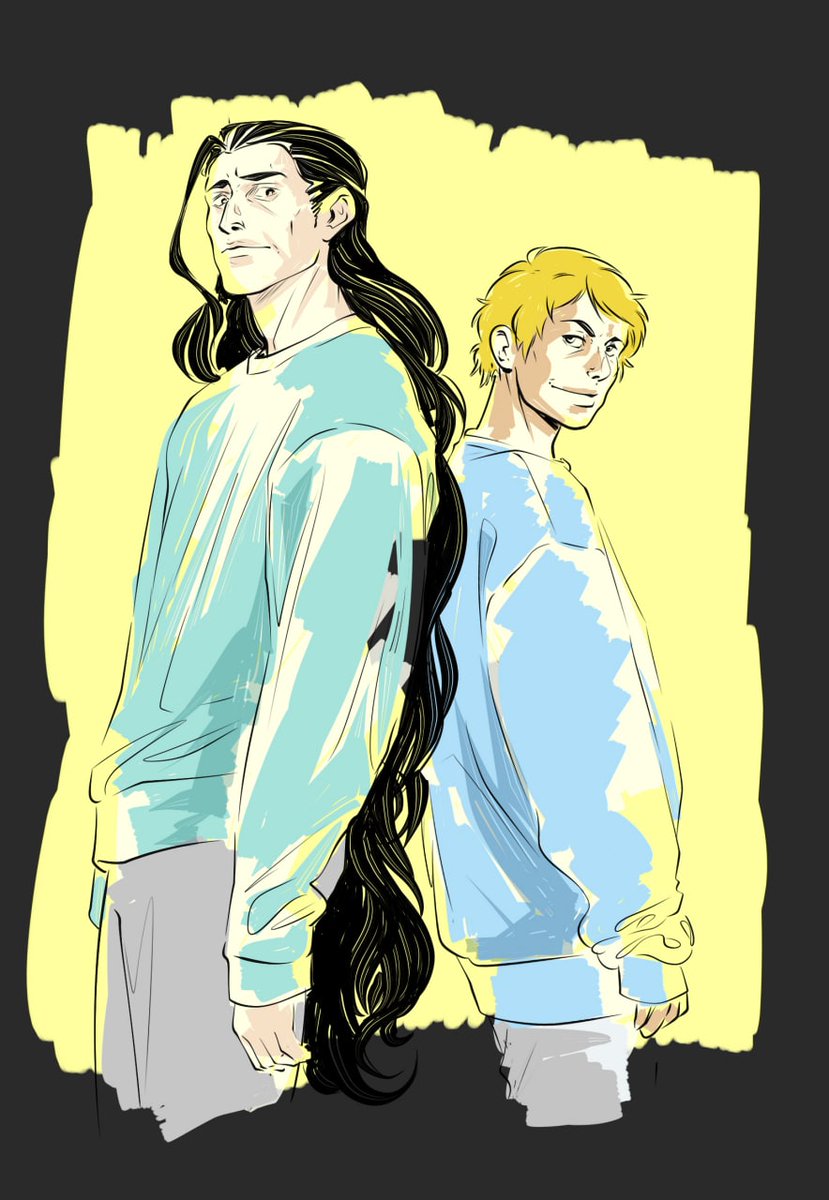 loveLowecraft's tweet photo. #BSD #BungouStrayDogs #bsdtwt #bsdart #bungou_stray_dogs #Lovecraft  #bsd_lovecraft  #steinbeck #Howard_Lovecraft #bsd_steinbeck #steincraft #bsd_guild #стейнкрафт #ArtistOnTwitter #Slash #shipping https://t.co/WQzdocG2RZ