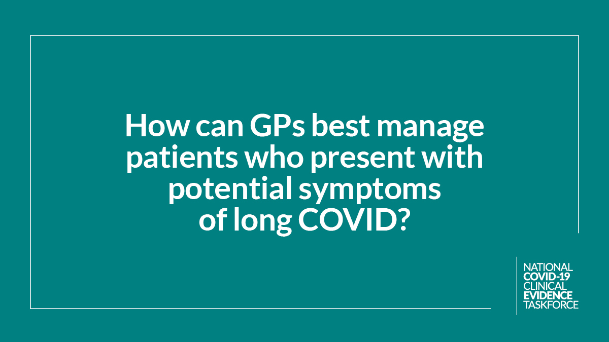 'I actually think that GPs do have a set of generalised treatments and suggestions for patients that are really valuable to help them live through the symptoms of long COVID.” Prof @markmorgn on treating #LongCOVID in TaskforceTV: bit.ly/3GTUqcD @RACGP @APNAnurses