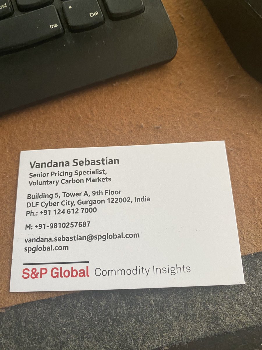 From a news anchor to a carbon pricing specialist at S&amp;P. Quite the journey.