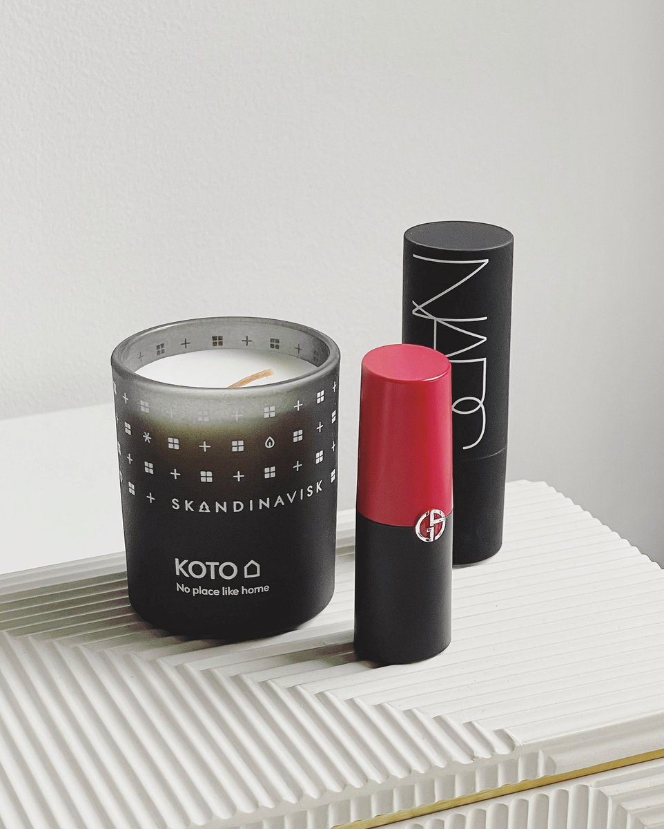 TheBeautyCodes's tweet photo. Current favorite picks: #Skandinavisk Koto candle, #ArmaniBeauty Rouge d’Armani Matte Lipstick 502, #Nars Multiple Orgasm https://t.co/W9xaCcPUKa https://t.co/bBb60IQRg4