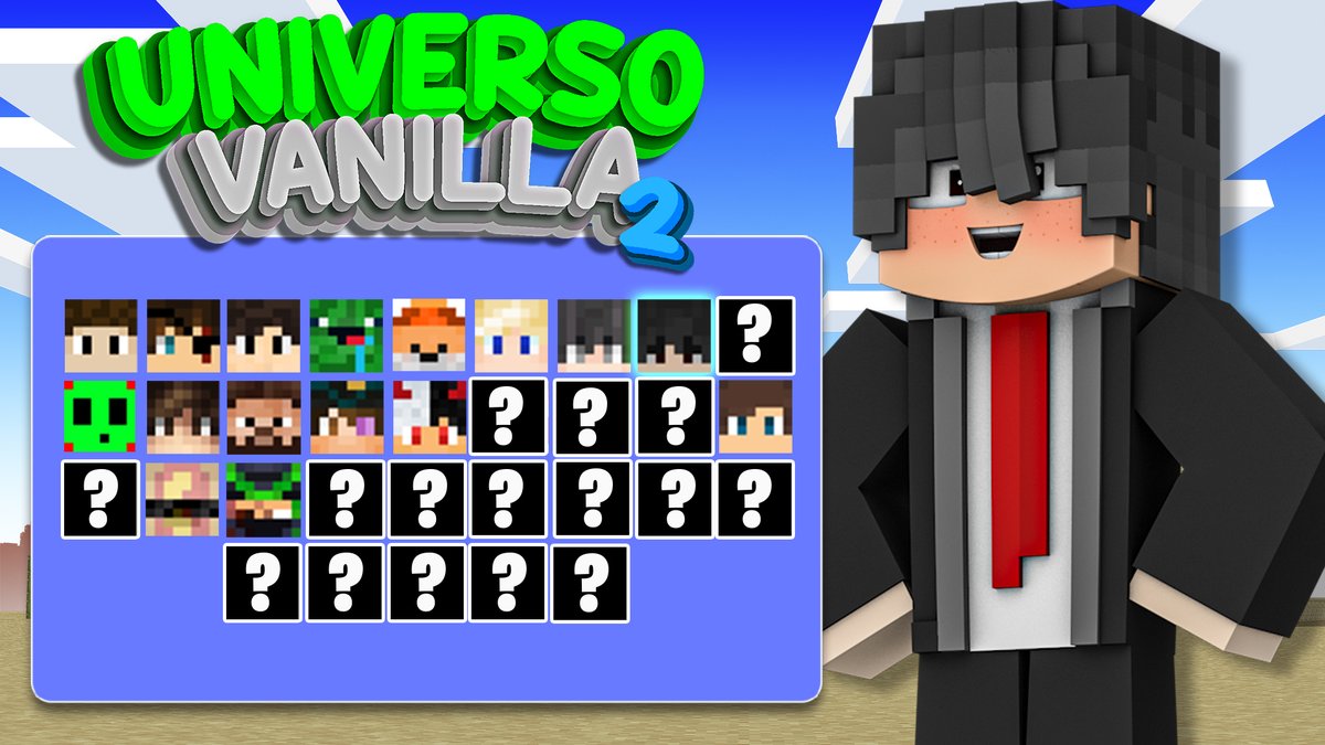UniversoVanilla's tweet photo. ¡ @MrEdil_ también es bienvenido a Universo Vanilla 2! ¡Espero que lo pases en grande! https://t.co/6qpJTEfNsx