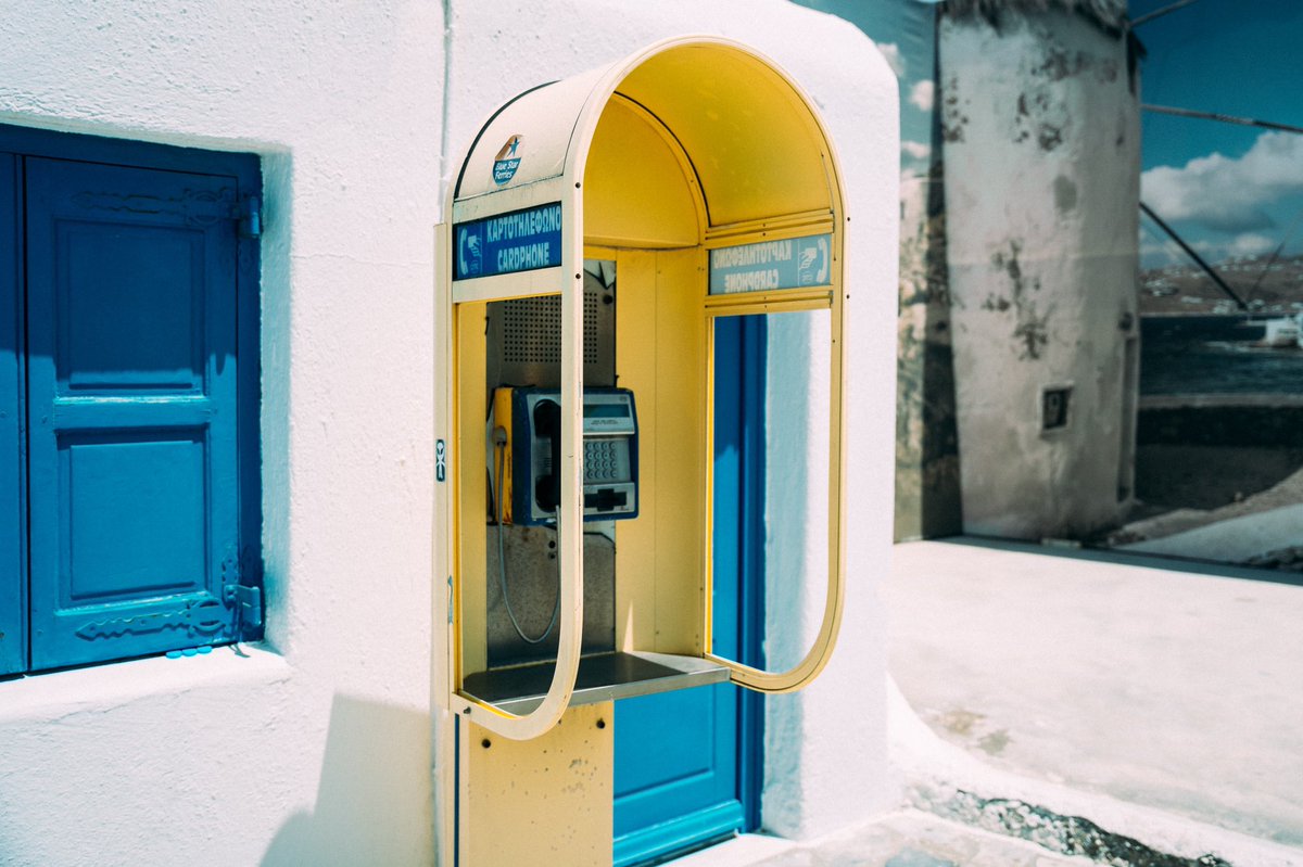 Good morning from Mykonos, Greece 🇬🇷