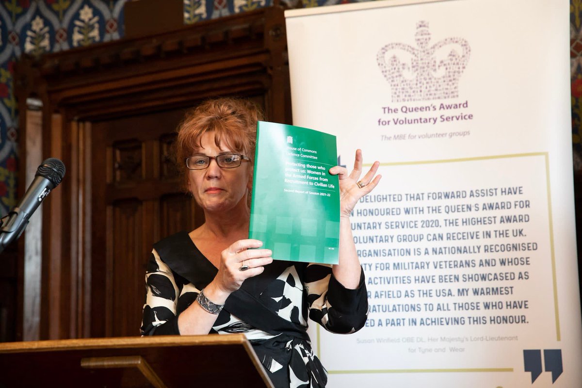 ForwardAssist1's tweet photo. Bespoke Trauma Informed Support For Women Veterans Has Come A Long Way Since I Was Told In 2010 By The Military That Women Veterans Don’t Get PTSD #AboutTurn 😡 @SaluteHerUK @Steph_Peacock @VeteransGovUK @MayorJD @EmmaLewellBuck @CommonsDefence @LizTwistMP https://t.co/luSMhOSM4k
