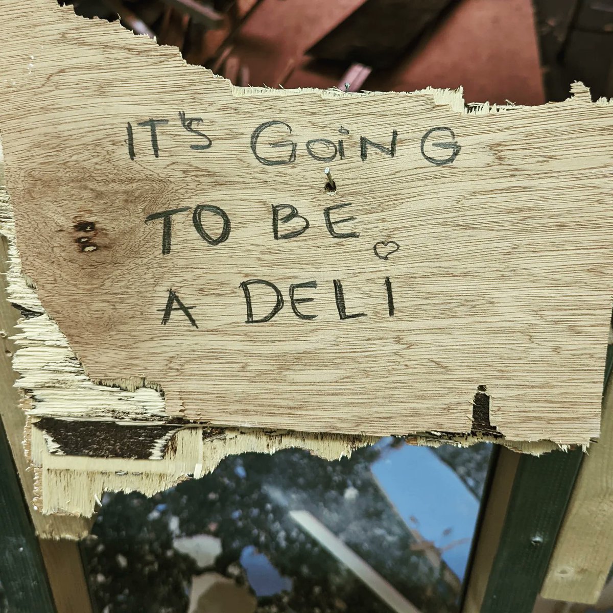 IT'S GOING TO BE A DELI - SOCIAL EATERY ❤️

#dirtycrunch #socialeatery #deli #cronx #WomeninBusiness #london #womenwhocan #NewBeginnings #openingsoon