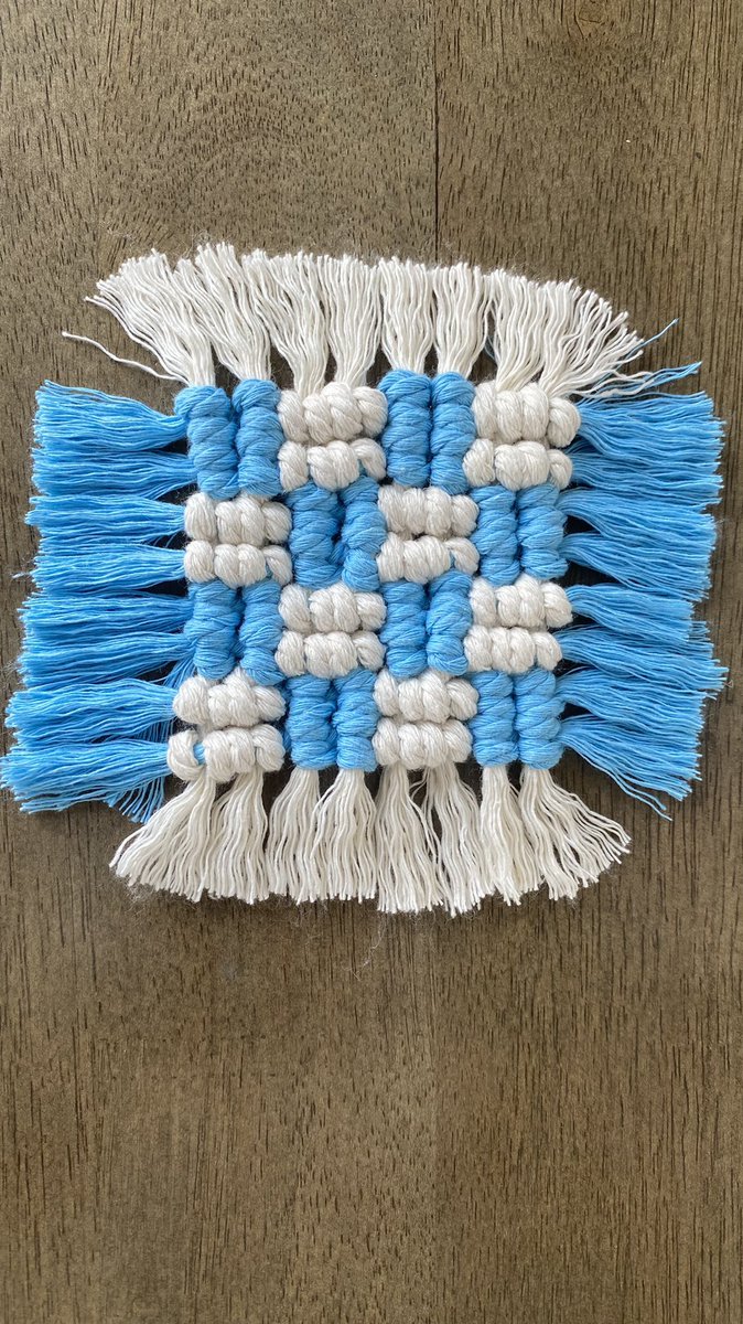 SweetMacrame's tweet photo. My new handicraft🌸😝 https://t.co/DsMNeecS59