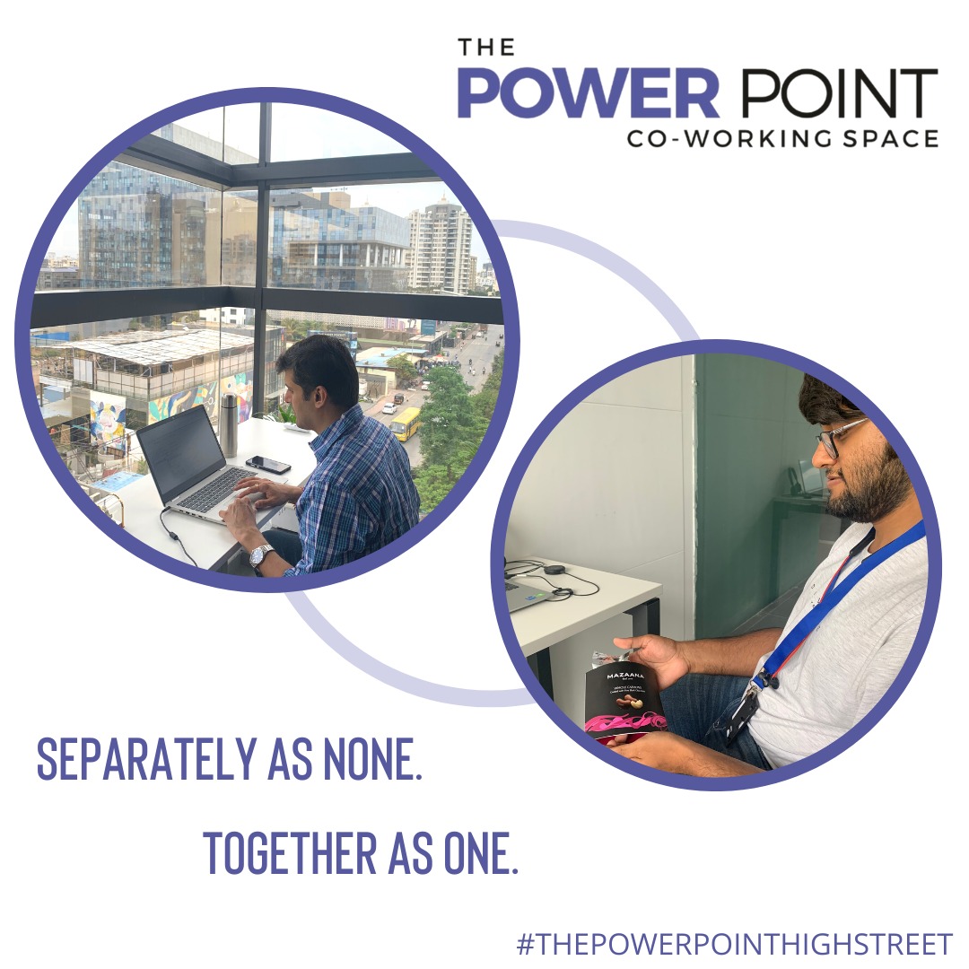 ThePowerPointC2's tweet photo. Separately as None.
Together as One.

#coworking #coworkingspace #coworkingspacebaner #coworkingspacebalewadi #coworkingspacepune #coworkingspaceindia #worktogether #worktogethergrowtogether https://t.co/gzhn3TUlzQ