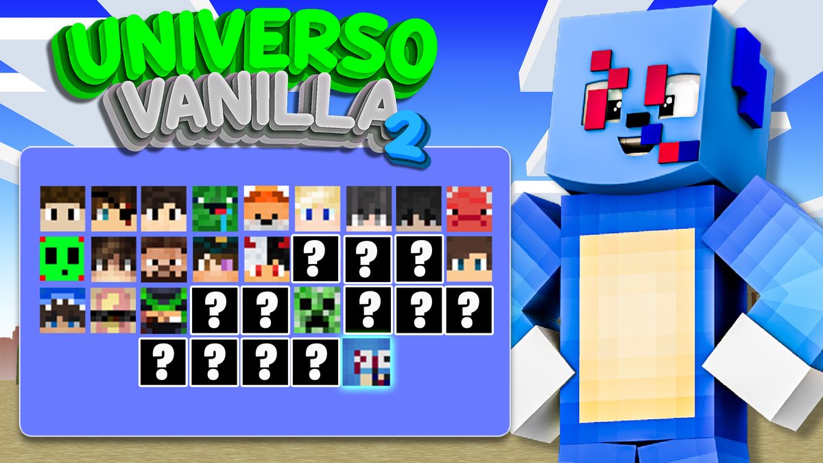 UniversoVanilla's tweet photo. Con la velocidad del rayo, ¡ @Danimo262 también será personaje jugable en Universo Vanilla 2! https://t.co/eTTHaMaWdb