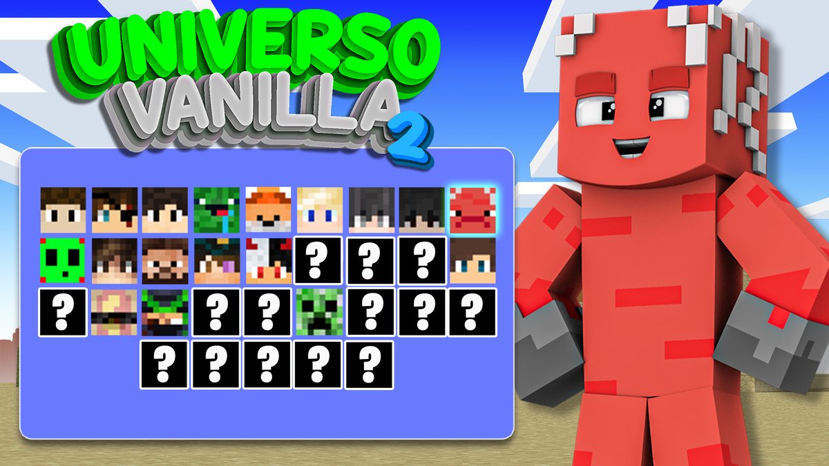 UniversoVanilla's tweet photo. ¡El strider favorito de todos ha regresado para esta segunda temporada del mejor SMP vanilla de la historia! Y esta vez, desde el día 1 ¡Bienvenido de vuelta, @LucasOA8 ! https://t.co/4W3iWGA1dF