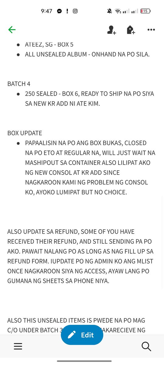 GgukieCustomer's tweet photo. 📍 MASS UPDATE AS OF 06/14/22
HERE'S SOME CLEAN AND CLEAR UPDATES NA HINDI PINOST NG ADMIN KO, JUNE 7 KO PA PO ETO NA SEND. https://t.co/PJzVrfV9Le