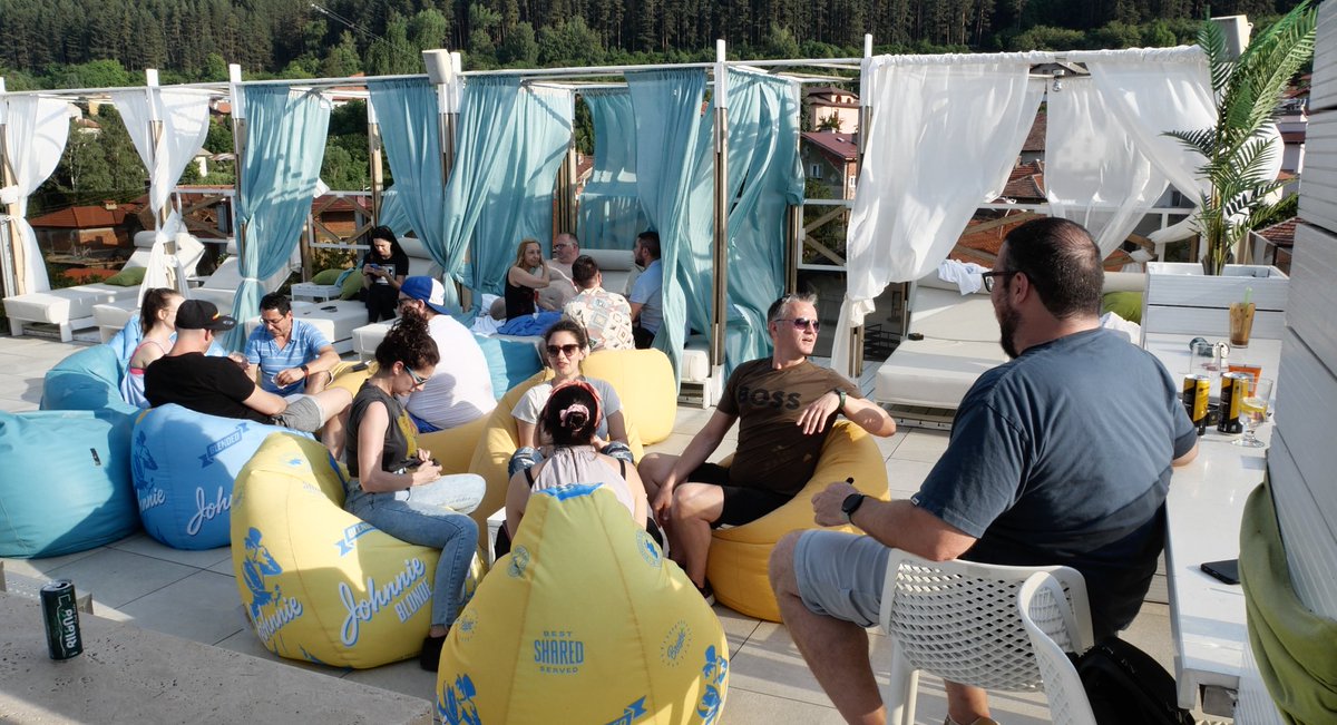 droxicdotcom's tweet photo. #Droxic in-person #teambuildings are back. Party + funny games + paintball + nature = the best #Droxic team ever.🎉✨️ https://t.co/r5XlM9XMNr