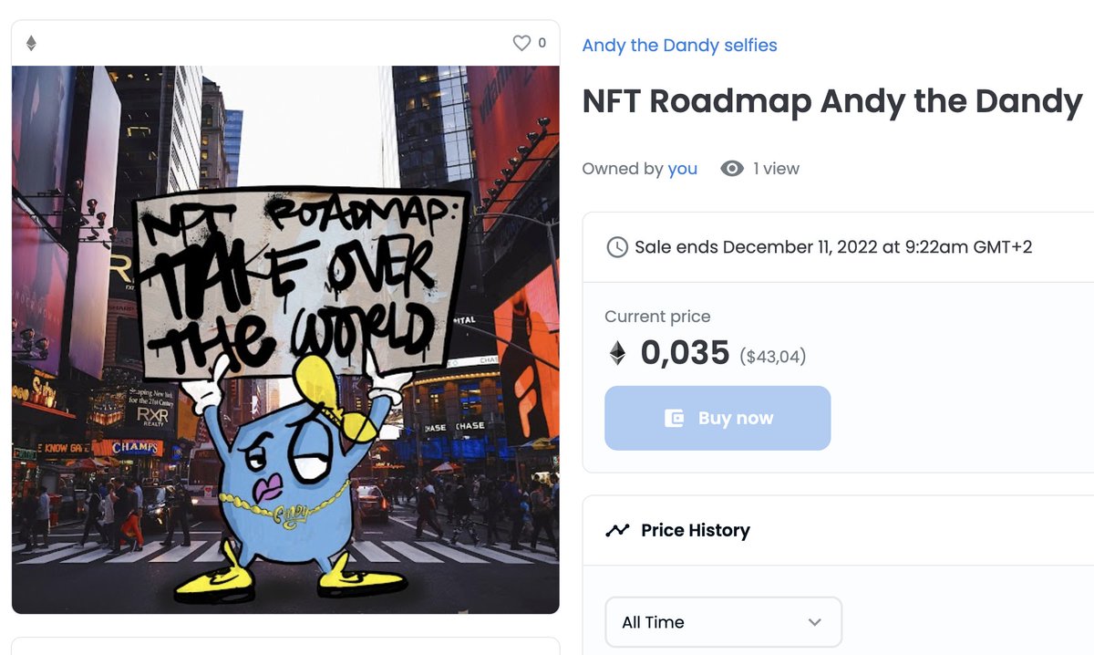Andy_dandy_off's tweet photo. People ask me; Andy, what is your plan? What is your #roadmap? How about this: 'RULE THE WORLD"

My latest #nft on  the #blockchain #andythedandy #takover #opensea #art #selfie

https://t.co/X0zUJMWurK https://t.co/vzB6eVLb3Z