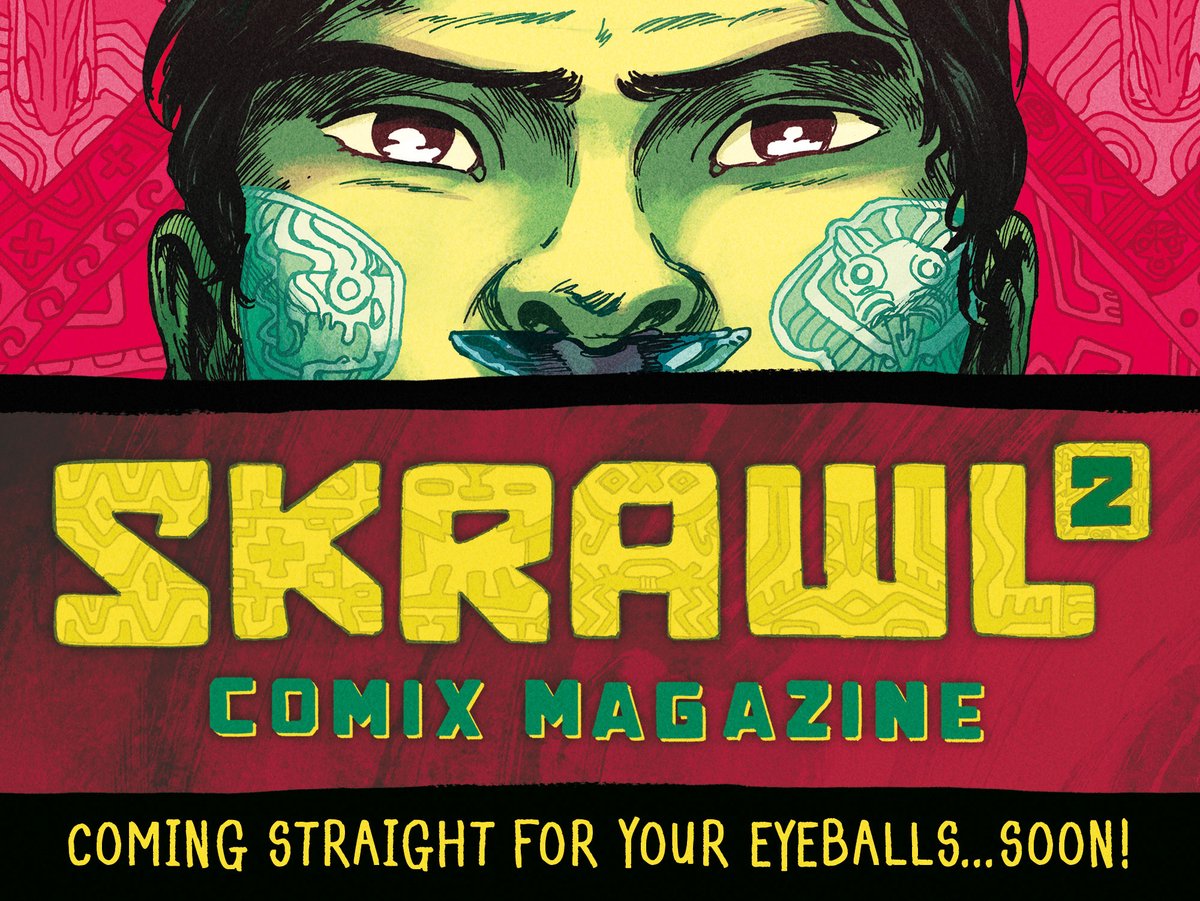 TOMMOROW!!!!!

NOON!!!!!🐩🐩

Keep ‘em peeled!👇

kickstarter.com/projects/russe…

#SKRAWLmag2 #SKRAWL