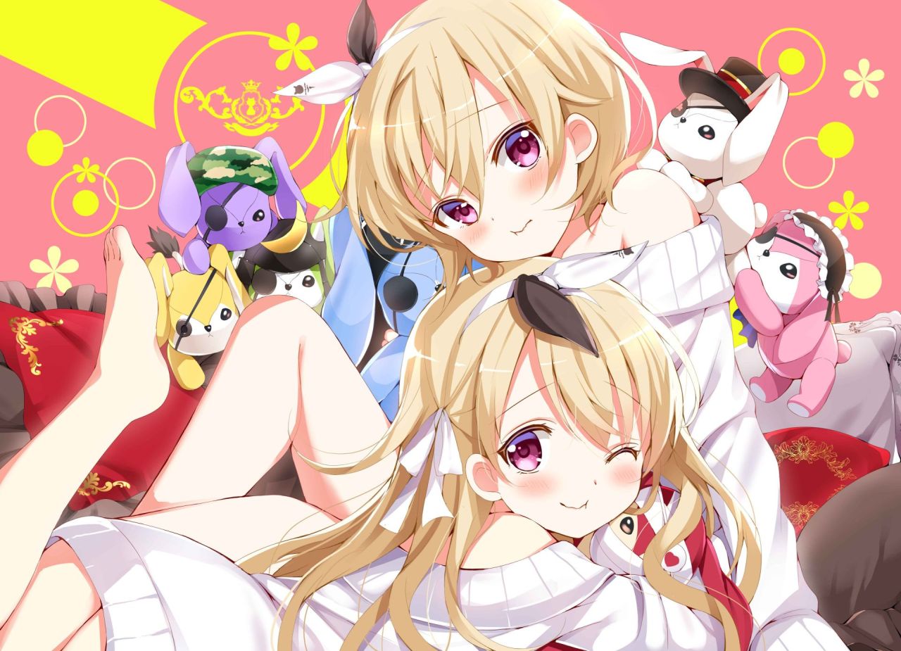非売品】缶バッジ＆イラストカード ご注文はうさぎですか Anime
