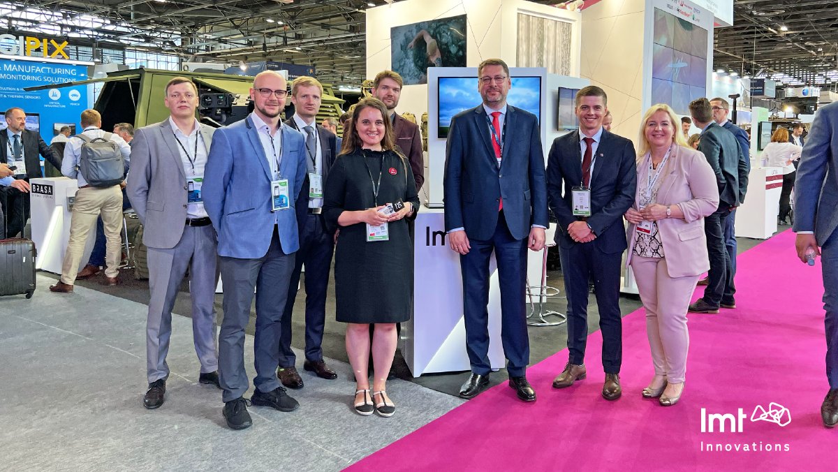 Are you at #Eurosatory? We are! 🙌

Meet our great team and learn more about the LMT's Battlefield Information Management System and the 5G military testbed in Ādaži Military Base which is the first testbed of its kind in Europe. 

Come see us in hall 5A, stand F 803!