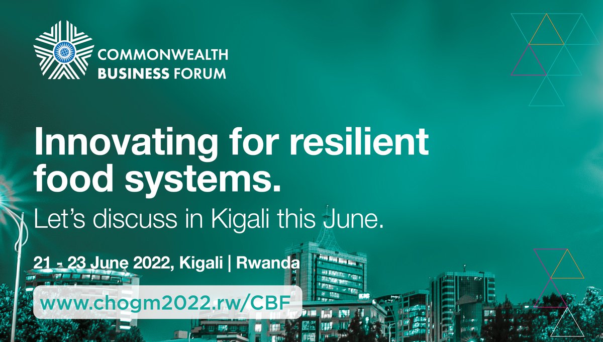 RDBrwanda's tweet photo. Building inclusive and resilient food systems can bring a wide range of economic and development benefits to all people.

Let's discuss innovative food systems at the Commonwealth Business Forum in Kigali next week.

Learn more at https://t.co/I0GYCZfv3j

#CBF2022 | #CHOGM2022 🇷🇼 https://t.co/d8eJzWQ1Zr