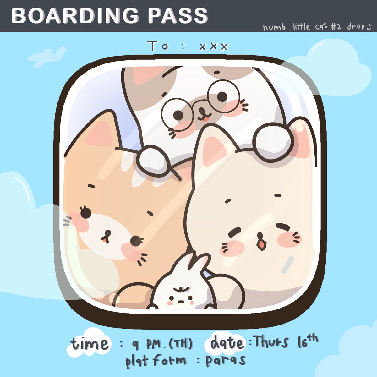 ‼️✨ new drop alert ✨‼️

Second drop 
NUMB LITTLE CAT
✨ 4 card (2 special)
✨Thurs 16th  9PM 
✨Paras :: paras.id/collection/num…

🤍Special gift for collector 🤍

#NFTCollection #NFTdrop #NFTThaicommunity #NFTTHAILAND #CAT