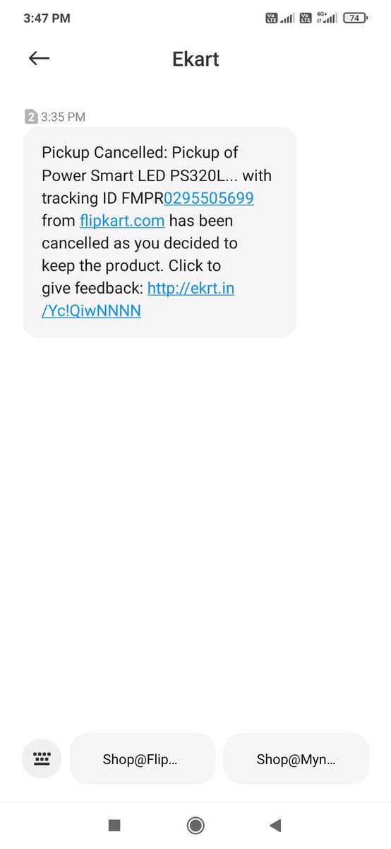 TechMasterMani's tweet photo. #fraud #Flipkart @flipkartsupport @HemantSorenJMM i purchased a light from Flipkart but I received old battery in package. Now they are not returning my package. They cancelled my pickup 2 times. Help Me. https://t.co/OA1hBi4M8r