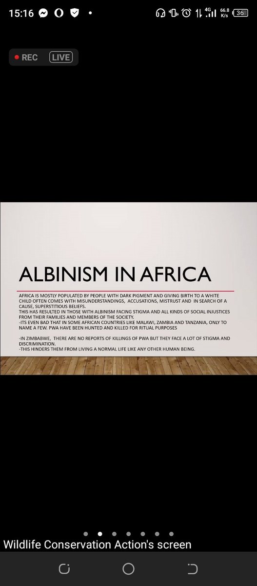 "Stigma and Discrimination against people with Disabilities is rampant in Africa resulting in 
- high rates unemployment
- lack of decent accommodation for people with Albinism"

#13JUNE
#AlbinismAwarenessDay