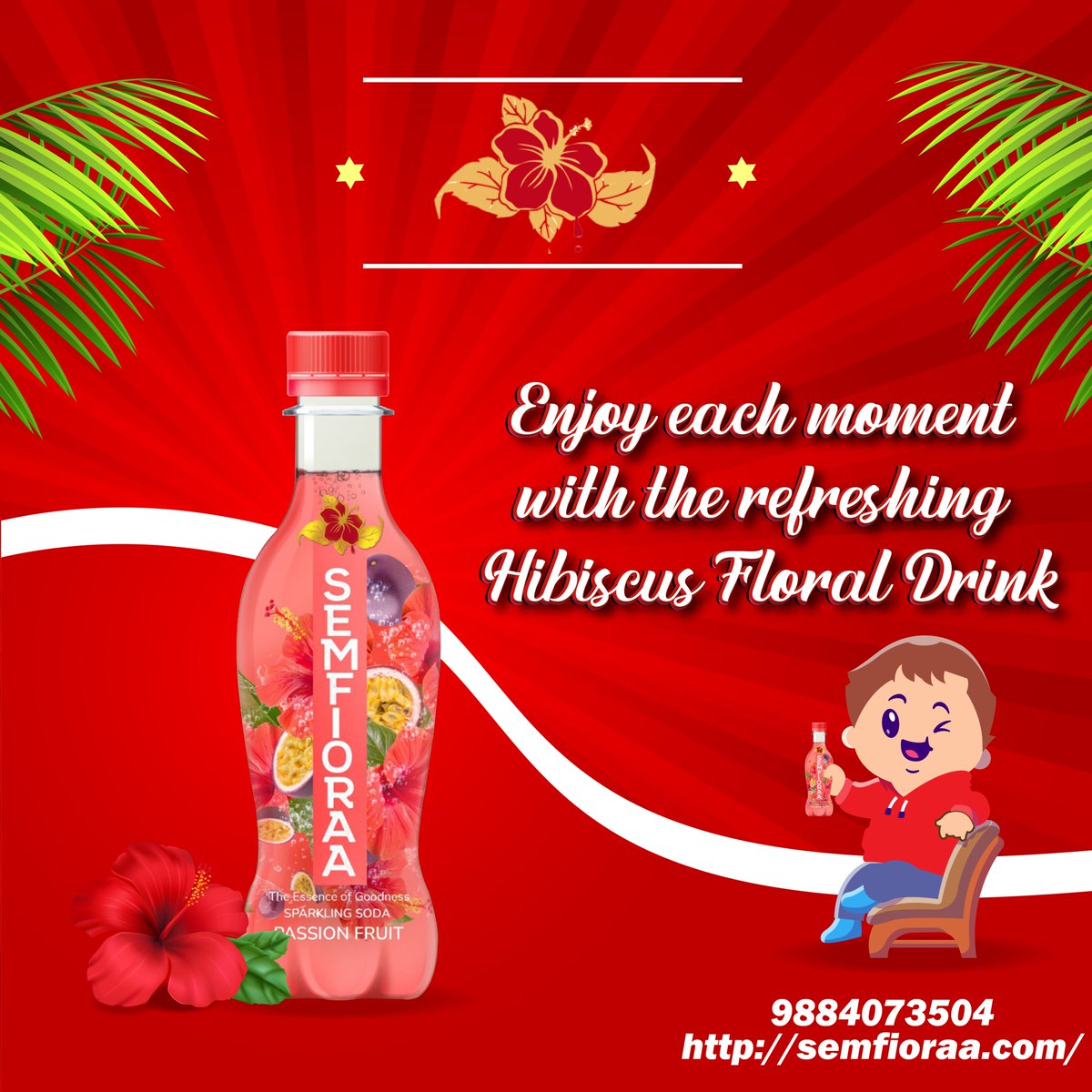 Enjoy Each Moment with the refreshing Hibiscus Floral Drink.
9884073504 | semfioraa.com
#puducherry #cooldrinks #drinks #HealthyLiving  #healthy #healthylifestyle #healthydrink
 #floralcooldrink #hibiscusdrink #floraldrinks #juicecleanse #drinkspecials #drinklocally