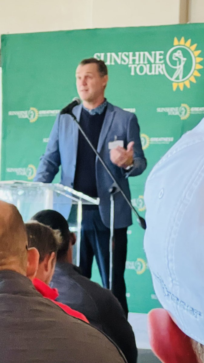 petadixon's tweet photo. Greatness begins here! @ThomasAbt7 Commissioner of the @Sunshine_Tour ⛳️ https://t.co/PgFxzBNeMO