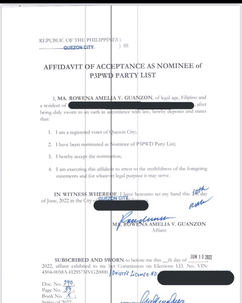 newswatchplusph's tweet photo. The substitution deadline for candidates ended Nov. 15, 2021 but it is up to the Comelec if it will hear petitions to replace nominees of winning party-list groups. 

If accepted, Guanzon will be P3PWD’s representative in the 19th Congress which opens in July. | @meltlopez https://t.co/Z5euHsqyBS