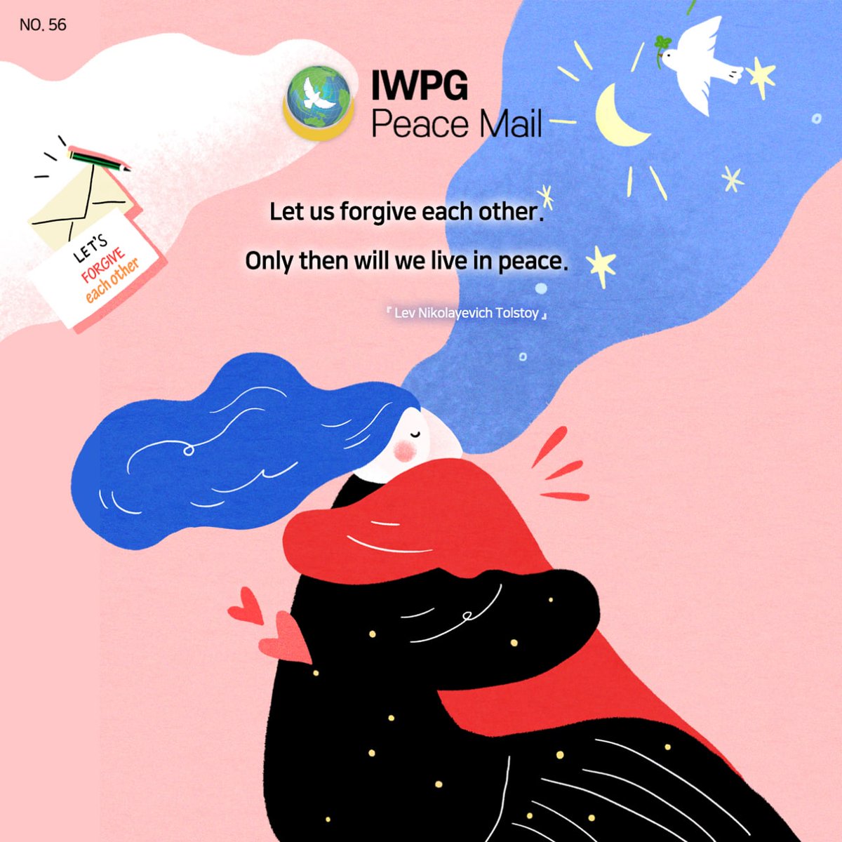 MSLim37099136's tweet photo. IWPG Peace Mail No.56
IWPG 피스메일 제56호
#세계평화 #평화 #피스 #전쟁종식 #peace #세계여성평화그룹 #평화문화 #DPCW #iwpg #WeAreOne #위아원 #평화실현 #NoWar #ForceNo https://t.co/JukWSJTnbg