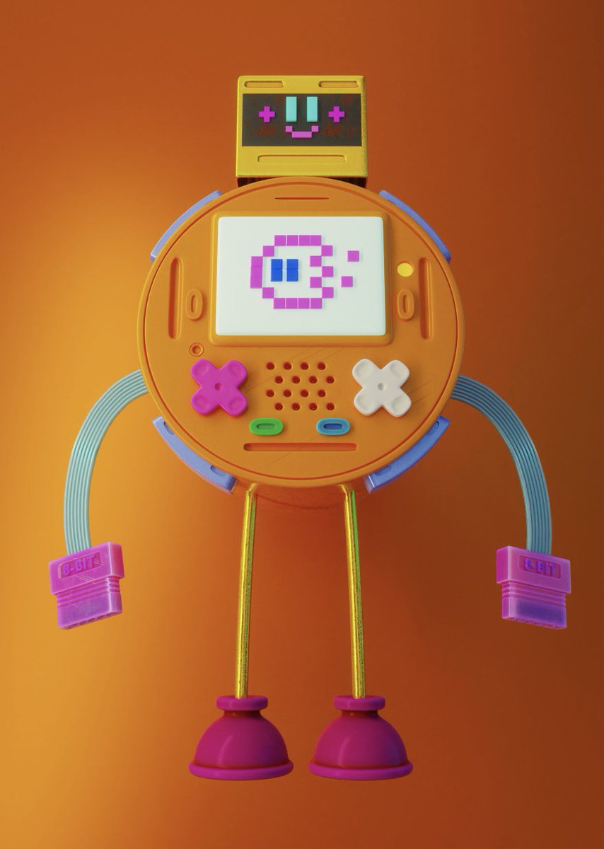 jakeranallo's tweet photo. Loving the retro tech vibes from this NFT set 🕹️🎮

via https://t.co/Yy1pUuC0C9

#nft #nftart #3dart https://t.co/c4rW6kzrFw