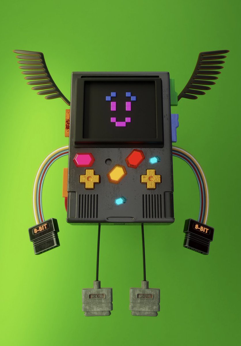 jakeranallo's tweet photo. Loving the retro tech vibes from this NFT set 🕹️🎮

via https://t.co/Yy1pUuC0C9

#nft #nftart #3dart https://t.co/c4rW6kzrFw