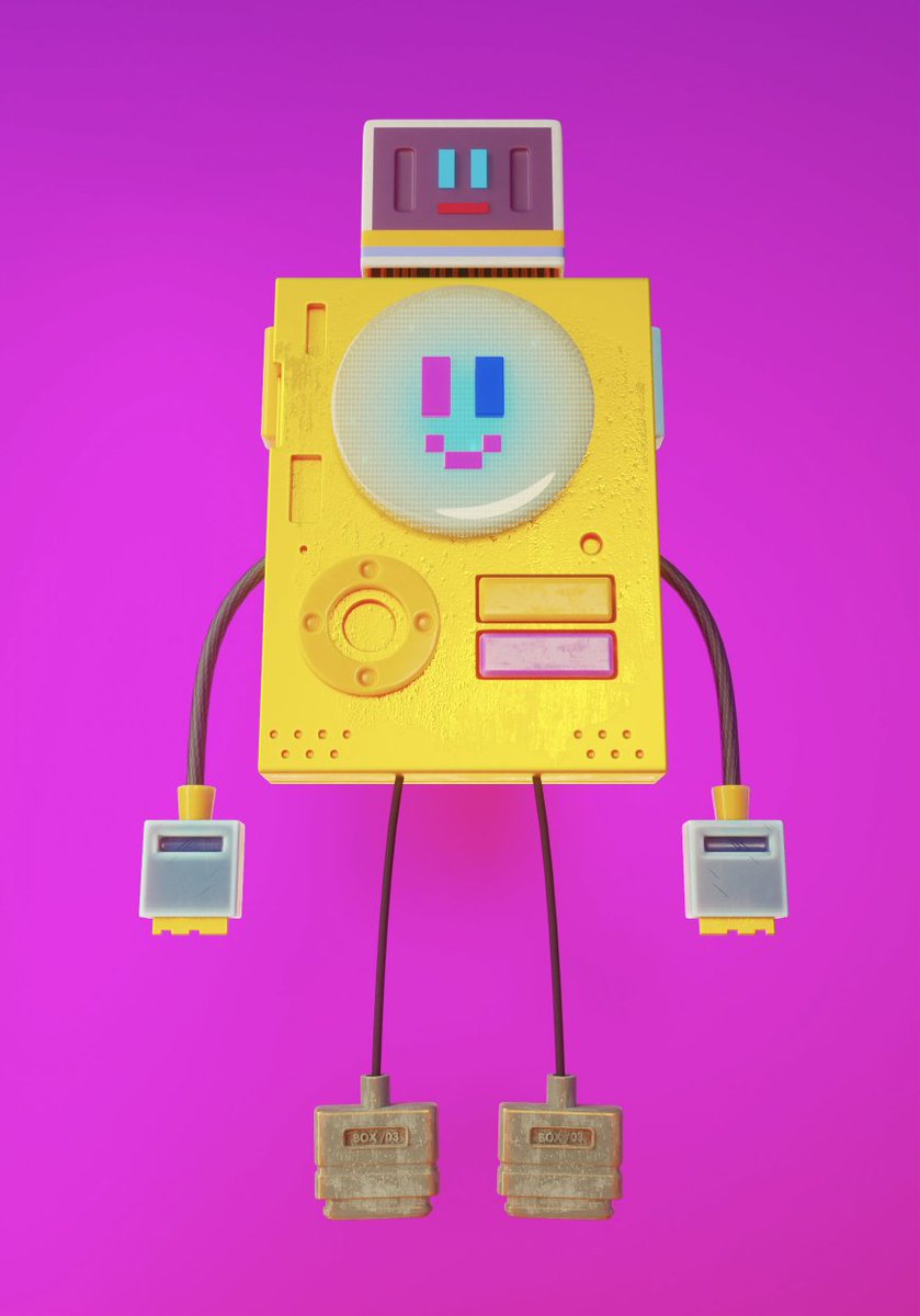 jakeranallo's tweet photo. Loving the retro tech vibes from this NFT set 🕹️🎮

via https://t.co/Yy1pUuC0C9

#nft #nftart #3dart https://t.co/c4rW6kzrFw