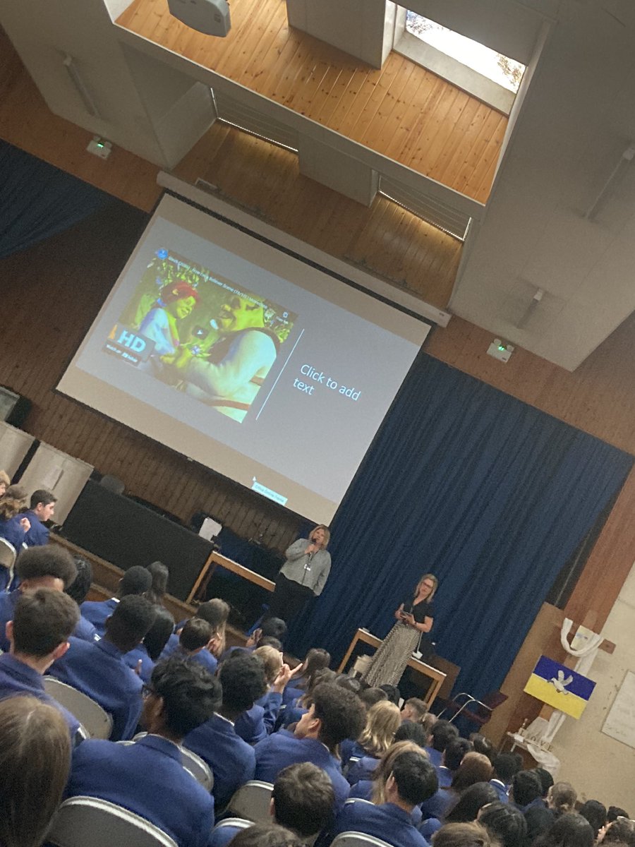st_cva's tweet photo. ‘I am believer’- have you overcome barriers? We can all overcome our barriers with a little belief! Mrs Boyce believes in all of you Year 9! Your teachers believe in you! Do you believe in yourself? Lovely assembly 🥰 https://t.co/aIBaohwclY