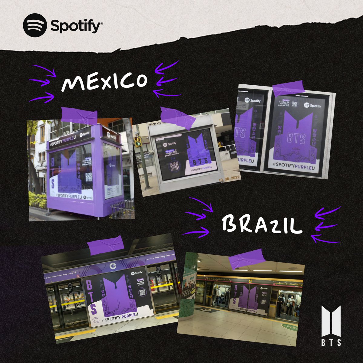 Spotify ❤️ K-Pop (@spotifykpop) on Twitter photo ARMY, can’t believe that <a href="/bts_bighit/">BTS_official</a> is at NY Times Square🥰 Seeing purple in LA, Mexico and Brazil too!
Share your photo with us if you see more of them IRL! 🫡
You can also share your #MyBTSProof and continue painting the town purple!💜
purpleu.byspotify.com
#SpotifyPurpleU ARMY, can’t believe that <a href="/bts_bighit/">BTS_official</a> is at NY Times Square🥰 Seeing purple in LA, Mexico and Brazil too!
Share your photo with us if you see more of them IRL! 🫡
You can also share your #MyBTSProof and continue painting the town purple!💜
purpleu.byspotify.com
#SpotifyPurpleU