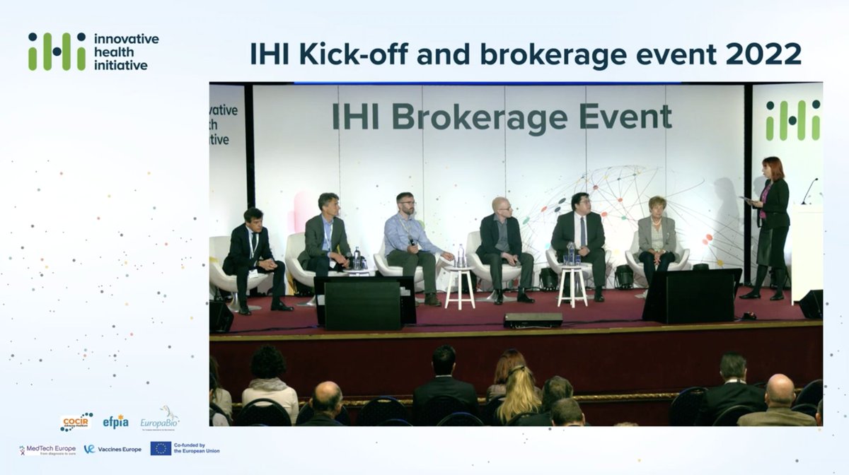 We are excited to learn &amp; share at the <a href="/IHIEurope/">Innovative Health Initiative</a> kickoff and brokerage event today, both in Brussels and online! The #HT4EU Alliance is a new unique access point to the ecosystem of #healthtech developers in #Europe. Learn more: healthtech4.eu
#IHIbrokerage #innovation