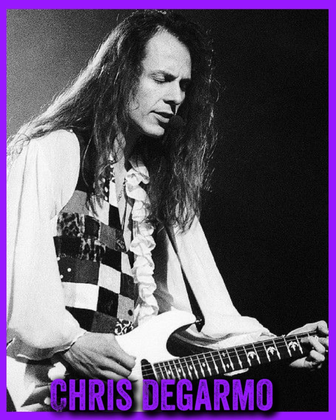 Happy Birthday Chris DeGarmo 
Guitarist for Queensrÿche 
June 14, 1963 Wenatchee, Washington  