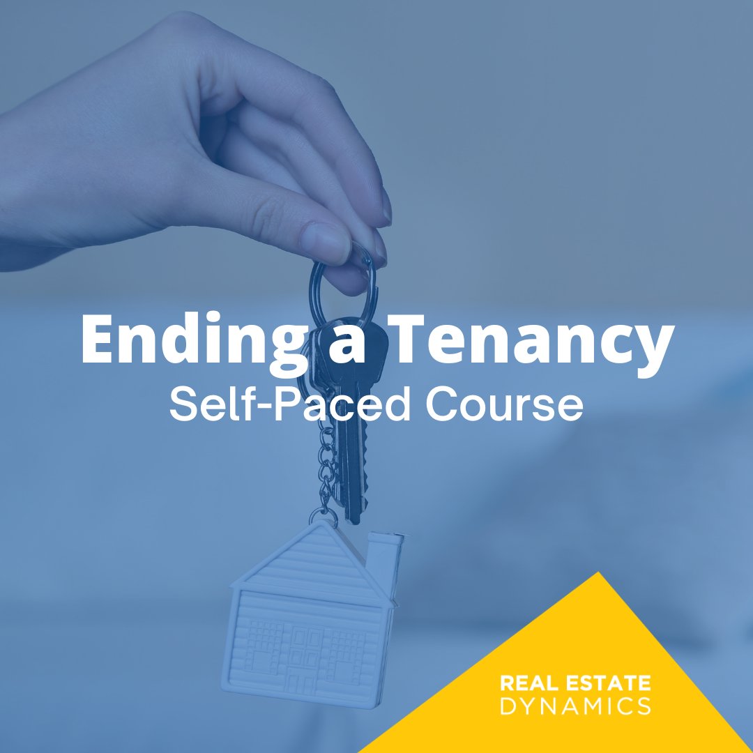 RE_Dynamics's tweet photo. Introducing our brand new Ending a Tenancy self-paced course! Reduce conflict and stress around the vacating process by discovering the finest proven industry systems and communication methods.

https://t.co/BYFui10aNm

#realestate #propertymanagement #realestatedynamics https://t.co/zU1tUNnncq