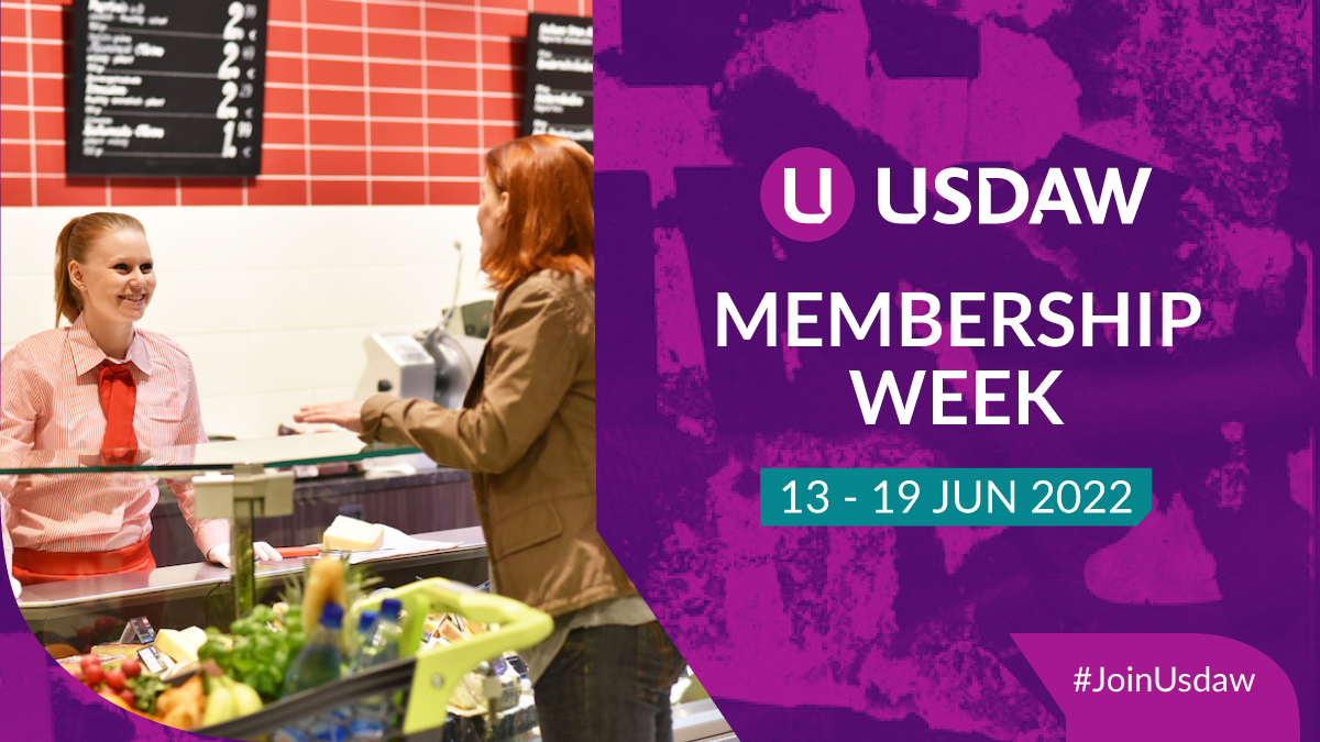 UsdawUnion's tweet photo. Know someone who would benefit being a union member? (of course you do!) #MembershipWeek is the perfect week to talk to them and tell them to join!
Recruit a friend or family member today π https://t.co/8Zh8bUkEfA https://t.co/GNWrhgbrly