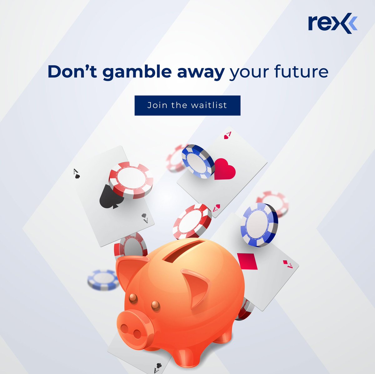 Save and invest the best way.

Join the Rex waitlist.
Click the link in our bio.

#ExperienceMore #Rex #Wealth #financialfreedom #funds #investment