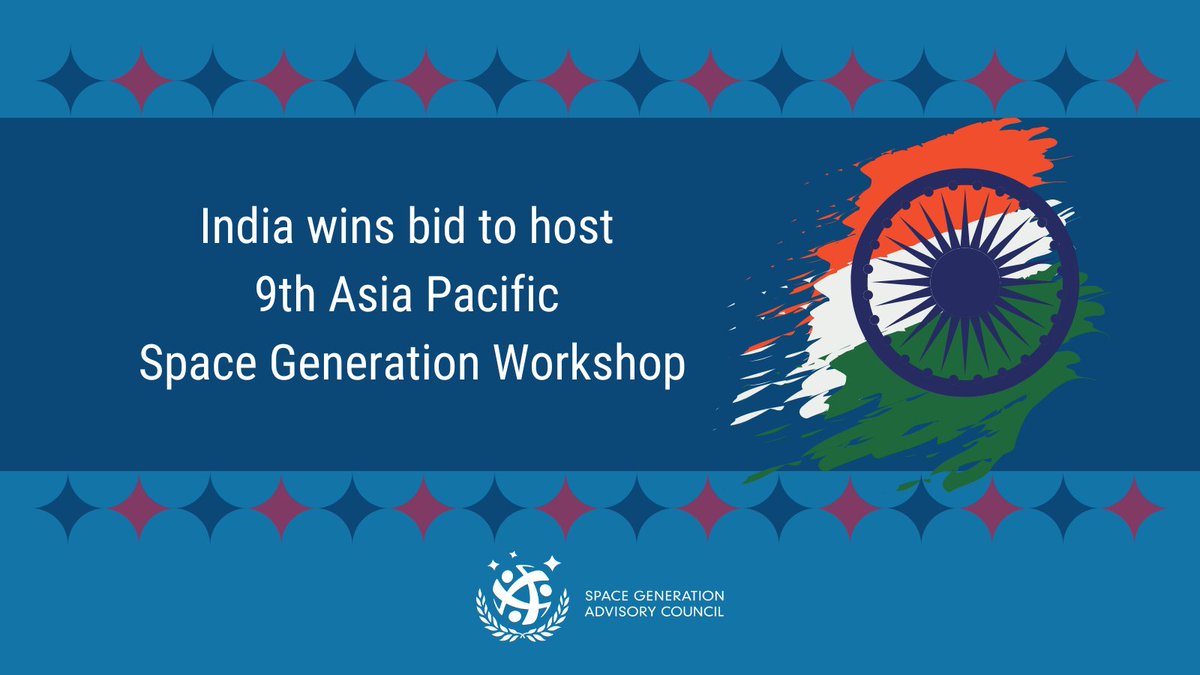 SGAC is pleased to announce that India  will be hosting the 9th Asia Pacific Space Generation Workshop which brings together students, young professionals, industry experts and government stakeholders from across the Asia-Pacific Region.