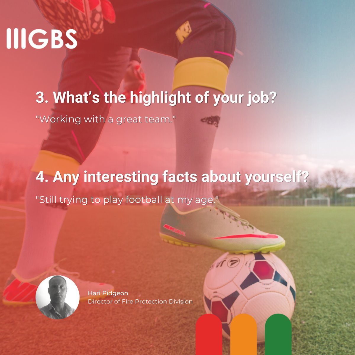 Meet Hari Pidgeon! 👋
Hari is director of the Fire Protection Division here at GBS, here are some interesting quickfire answers from him to get to know him a bit better! 🔥
Read more about Hari and the rest of our incredible team over on our website 👇
gbscontracts.co.uk/meet-the-team