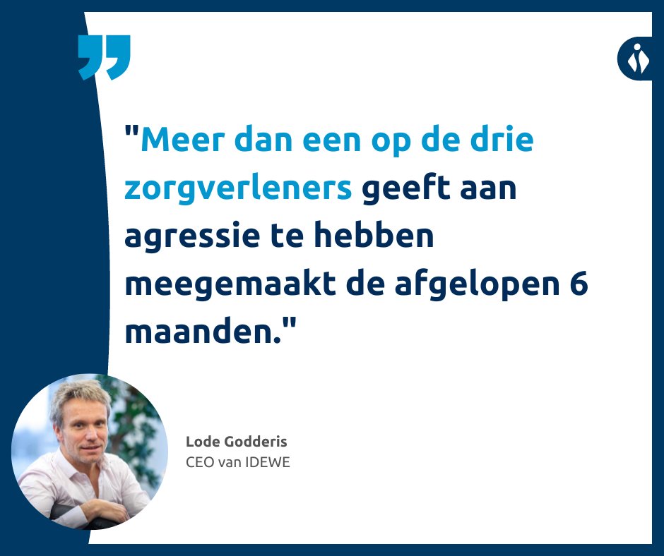 Naar aanleiding van een agressie-incident tegen een spoedverpleegkundige in een Antwerps ziekenhuis mocht CEO <a href="/lode_godderis/">Lode Godderis</a> gisteren toelichting geven aan <a href="/vrtnws/">VRT NWS</a>: vrt.be/vrtnws/nl/2022…

#idewe #agressie #zorg