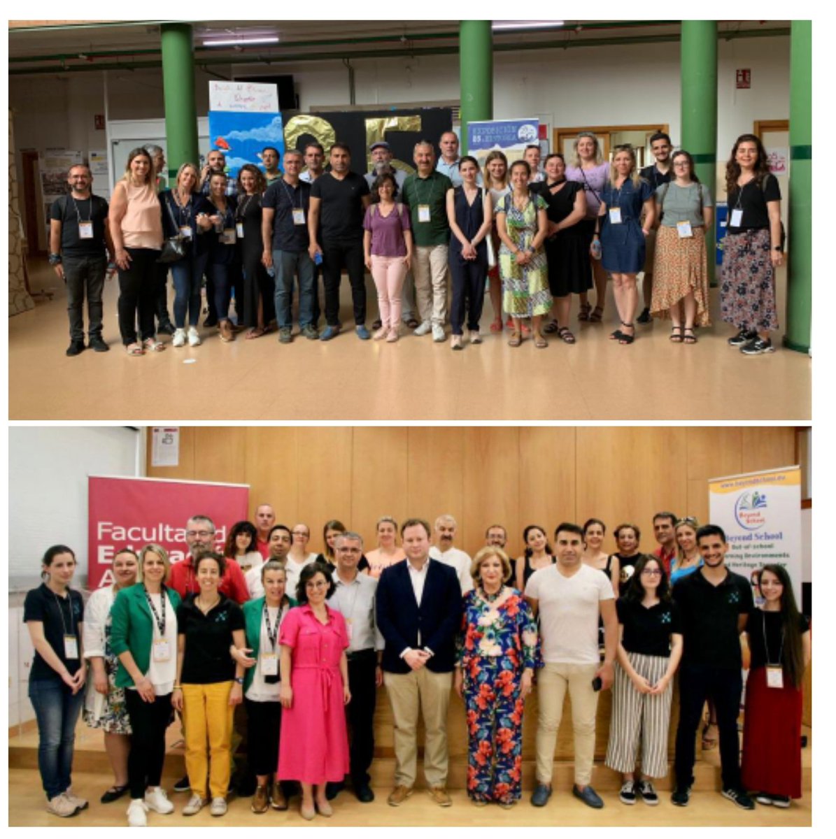 bursailmem16's tweet photo. 📌Okul dışı öğrenme ortamlarını doğru ve etkili kullanmak amacıyla öğretmenlik meslek profilini güçlendirmek üzere uygulamaya konulan ve koordinatörlüğü Müdürlüğümüzce yürütülen “Okulun Ötesinde” Erasmus projesinin eğitim faaliyeti İspanya’da yapıldı. 

👉https://t.co/mgwWqAhODg https://t.co/eOJSt4teXP