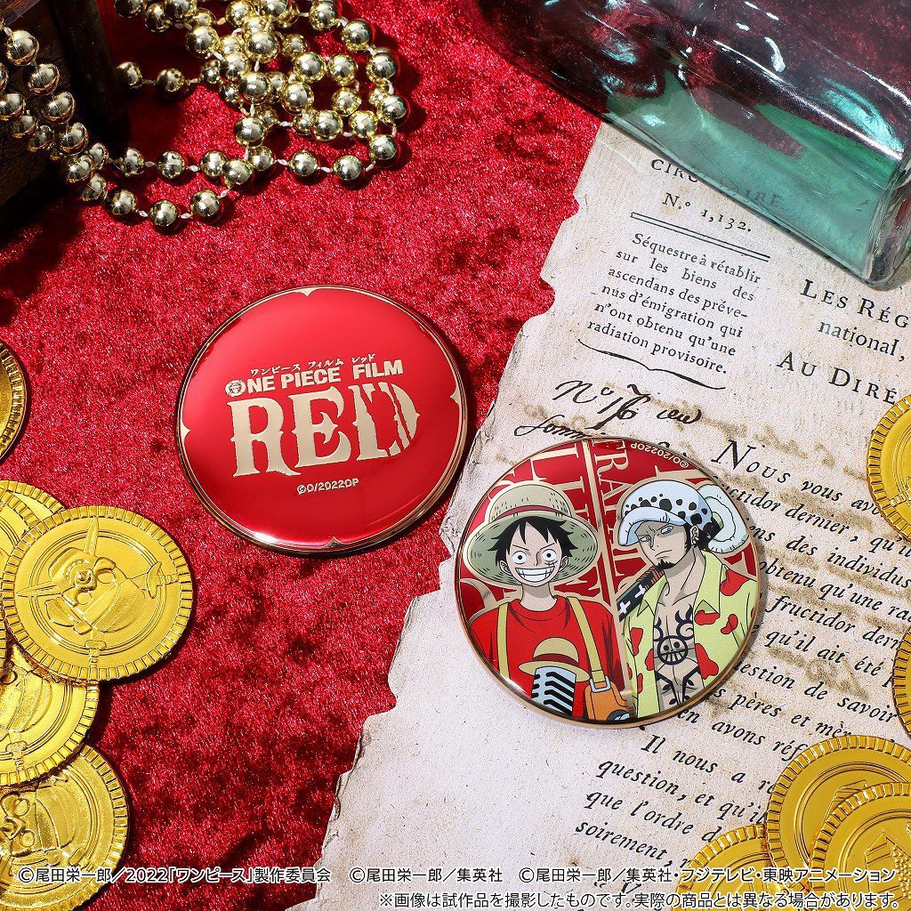 One Piece Film Red 前売り特典 メタル缶バッジ Www Sumatra Eco Br
