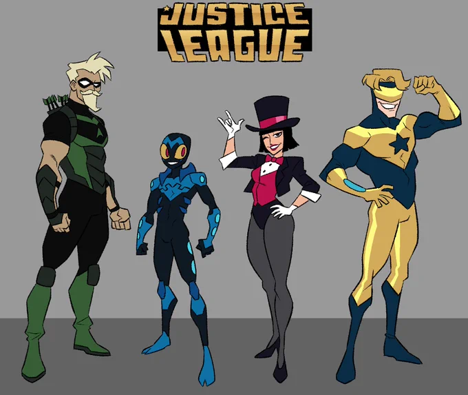 I'm playing with my justice league designs, I still gotta add some more characters 